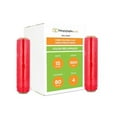 thumbnail image 5 of Red Stretch Wrap for moving, 4 Pack of 15 Inch x 1500 Feet, 80 Gauge Red wrap, High Cling moving stretch wrap, Cast Hand Stretch Film moving wrap rolls, Strong Plastic Wrap for Mov, 5 of 6
