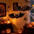 thumbnail image 7 of ZJNGJC Halloween Bat Hanging Ornament Decorative Desktop Home Party Gothic Style Dangling Figurine For Seasonal Display A, 7 of 7