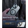 thumbnail image 4 of [PST] Étui MagSafe pour iPhone 13 / 14 / 15, Étui Rigide Transparent en PC Hybride Magnétique MagSafe, 4 of 4
