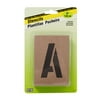 Hy-Ko Number & Letter 3" 36 Piece Paperboard Stencils, Reusable, ST-3