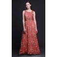 thumbnail image 3 of Bimba Robe Longue Débardeur Maxi pour Femmes à Col Rond Imprimée, Robe de Soirée - Moyen, 3 of 5