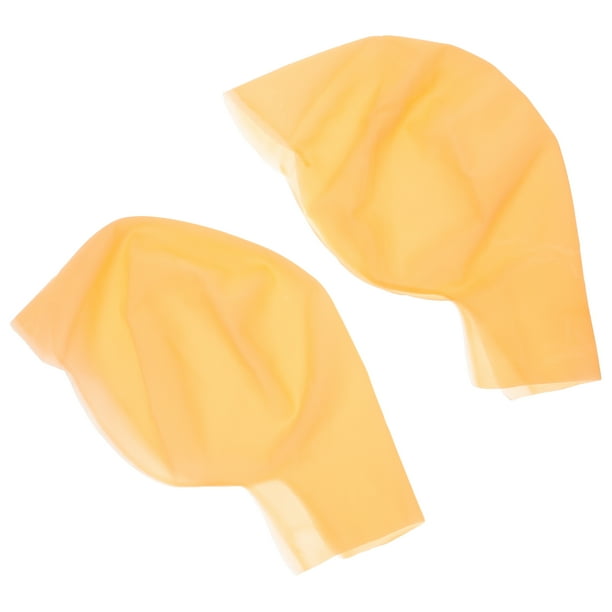 2 Piezas Gorra Calva para Niños para Halloween y Fiestas de Disfraces Gorra Calva de Piel Realista para Maquillaje y Cosplay para Niños Gorras Calvas Maquillaje de Látex de Halloween Gorra Calva