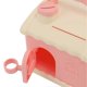 thumbnail image 4 of House Piggy Bank Cute House Design Large Capacity Open Door with Key Money Saving Habit Coin Bank for Boy Girl Pink, 4 of 4