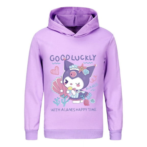 Kuromi Hoodie for Kids - Warm and Stylish Anime Sweatshirt - Great for Outdoor Wear Playdates School