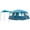 Blue, variant on PORTAL 6 Person Camping Tent with Porch, Family Camping Tent with Tall Height, Water Resitant Large Tent for Camping, Backyard, Blue