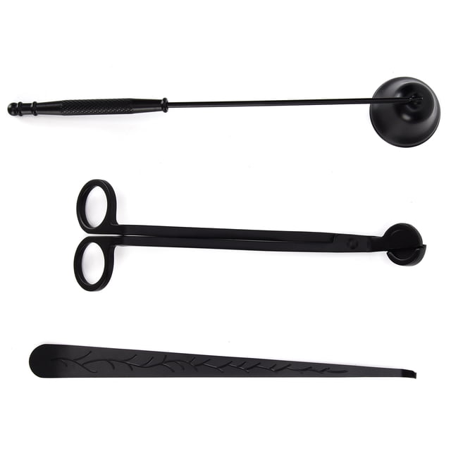 Candle Wick Cutter,3PCS Candle Accessory Set Candle Wick Trimmer Candle Wick Scissor Impressive Results