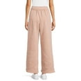 thumbnail image 5 of No Boundaries Juniors Wide Leg Sweatpants, Sizes XS-XXXL, 5 of 5