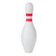 thumbnail image 1 of Bowling Shaped Piggy Bank Creative Coin Box Funny Photo Props Desktop Adornment for Home Living Room (White), 1 of 3