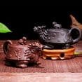 thumbnail image 2 of Tetera Tradicional China de Arcilla Roja, Teteras, Juego de Té Puer y Café, Tetera Yixing, Tetera de Arcilla, de Té Marrón., 2 of 5