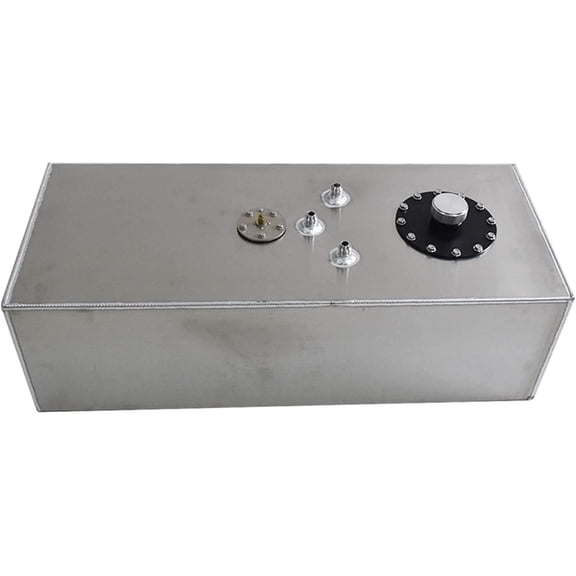 kimllier 15 Gallons Fuel Cell Tank Aluminum Tank for Truck Bed & Stand up Fuel Cell 60L