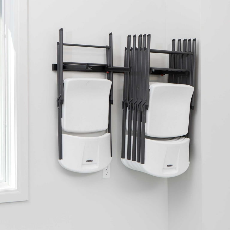 Lifetime Wall Mounted Chair Rack 80719 Walmart