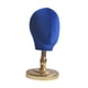 thumbnail image 2 of Cabeza de exhibición para soporte de peluca, soporte para sombrero de cabeza de maniquí, soporte para peluca, cabeza de maniquí de terciopelo para, 2 of 9