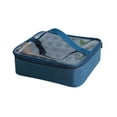 thumbnail image 4 of Dualoai Nail Polish Carrying Case Holds 30 Bottles Visible Lid Nail Polish Organizer Navy, 4 of 9