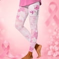 thumbnail image 2 of Cancer Pants for Women Women's High Waisted Yoga Pants Athletic Sports Running Leggings Full Length Tummy Control for Athletic Workout, 2 of 4