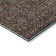 thumbnail image 4 of Addison Rugs Mayfield Washable Transitional Floral Merlot Rectangle Rug, 9' x 12', 4 of 6