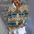 thumbnail image 1 of Tenue d'Hiver Mode Décontractée pour Femmes Blouse à Manches Longues Imprimée Chandail Imprimé Hauts Chandails à Capuchon Femmes Chandails à Capuchon en Liquidation, 1 of 6