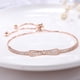 thumbnail image 4 of Pulsera Retráctil Con Lazo Para Mujer, Colección De Joyas Para Dama Y Niñas, Regalo Creativo De Joyería Noticed AP007557-02, 4 of 6
