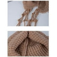 thumbnail image 6 of Milageto Women Knitted Hat Beanie Ear Protection Hat Crochet Beanie for Cold Weather Khaki, 6 of 8