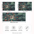 thumbnail image 2 of Yayeee Pillow Case Set of 2 Queen Size Wrinkle Resistant Pillowcase Soft Envelop Closure Cat and Leaves Pattern Cover Bedroom Decor, 2 of 7