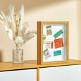 thumbnail image 5 of Eqkasio 8x10 Shadow Box Picture Frame Display Cases with Soft Linen Back, Wood Deep Shadow Memory Box Frame 8x10 for Birthday Wedding Pet Graduation Items Flower Craft Ticket Photo(Wood), 5 of 7