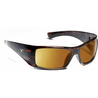 Shaun Sunglasses, Dark Tortoise Frame, SharpView Copper Lens