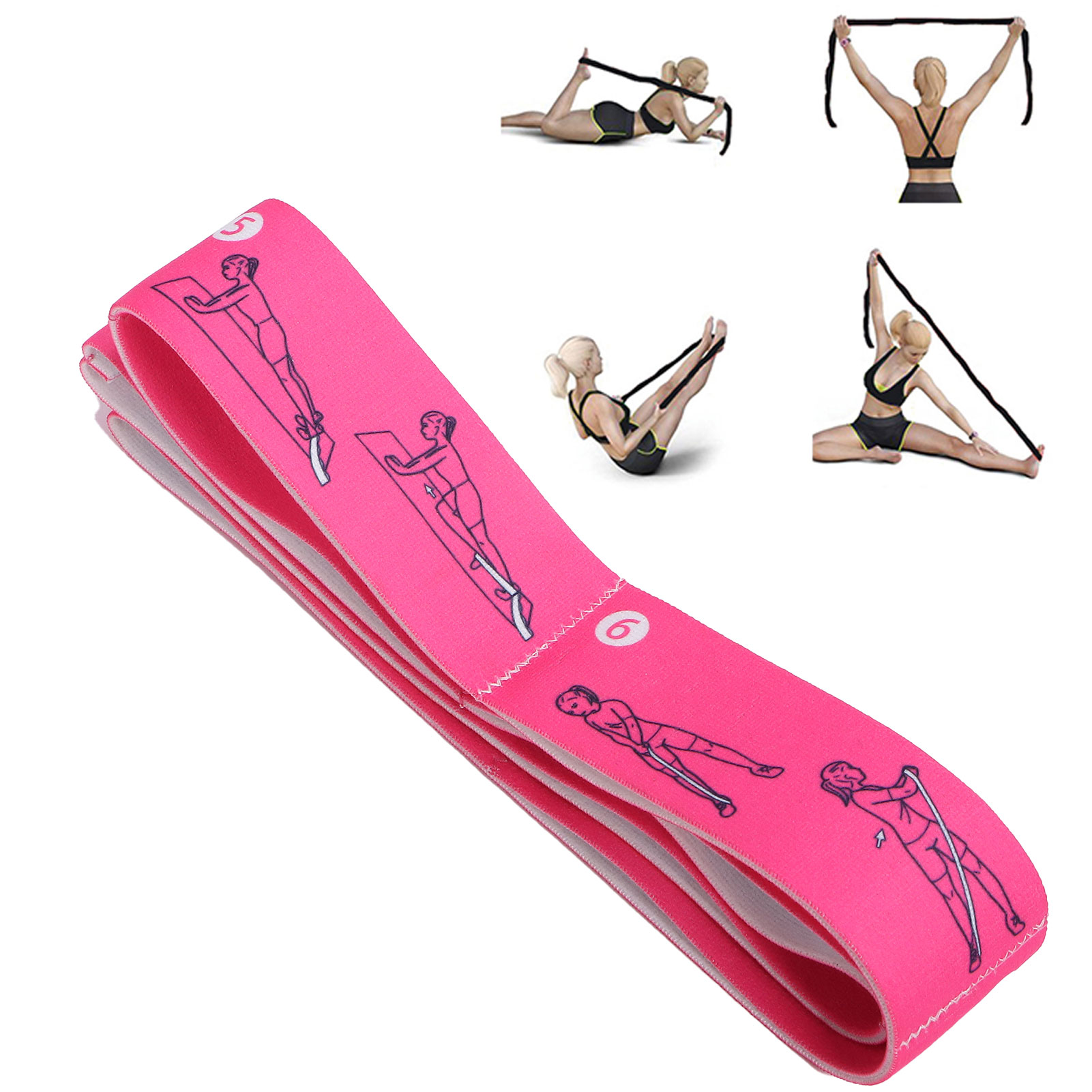Bâton De Yoga Pour Posture – Correcteur Dos, Ouverture épaules, En Acier Et Mousse EVA, Longueur 77,5 Cm.