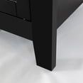 thumbnail image 4 of 6 Drawer Dresser, Wood Double Cabinet with Retro Shell Handle and Brand Slide, Large Storage Cabinet Desser with Wood Frame and Legs for Bedroom, Corridor, 4 of 7