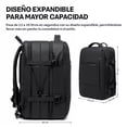 thumbnail image 3 of Mochila de Viaje Hikeo Expandible Laptop 18” Múltiples Compartimentos, 3 of 10