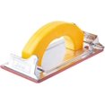thumbnail image 2 of Hand Sander - Lightweight Plastic Hand Sander, Metal Polishing Manual Sandpaper Holder(1pc, Yellow), 2 of 3