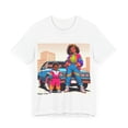 thumbnail image 3 of Baby Driver Retro Women's Relaxed Fit Short-Sleeve Crewneck T Shirt, 3 of 4