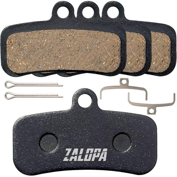 ZALOPA Resin Organic Brake pad Compatible Shimano D03S Saint BR M810 M820 Zee M640 Tektro HD M745 735 725 TRP SL Slate T4 MXT11-2 semi Metallic S31