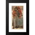 thumbnail image 2 of Isaac Israëls 15x24 Black Modern Framed Museum Art Print Titled - Two Young Women in the Snow (C. 1890 - C. 1894), 2 of 5