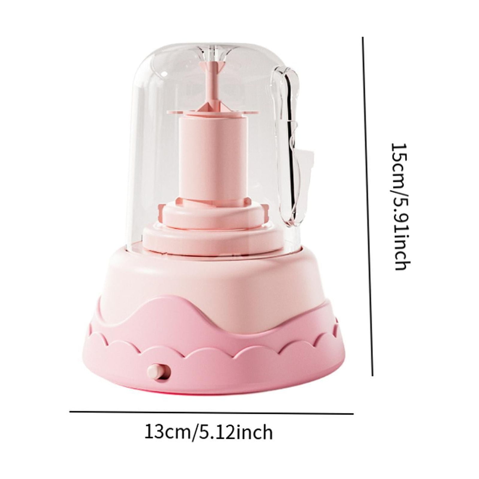 Tachiuwa Electric Pottery Wheel Set for Kids Art Painting Kit Pottery Forming Machine Pink