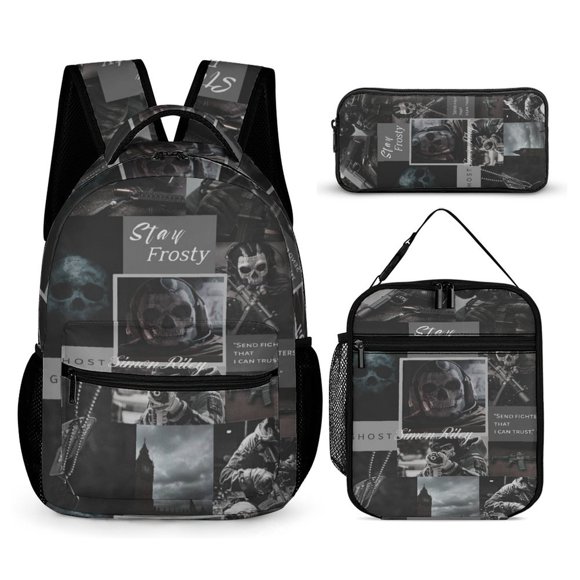 Call of Duty (37) Lightweight Laptop Travel Backpack For Adults Work Camping Backpack Set Laptop Backpack