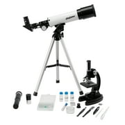 Educational Insights Beginner Telescope & Microscope Science Set, STEM Toy, Ages 8+