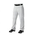thumbnail image 3 of Alleson Athletic B41485715 Pinstripe Baseball Pants, White & Red - Large, 3 of 8