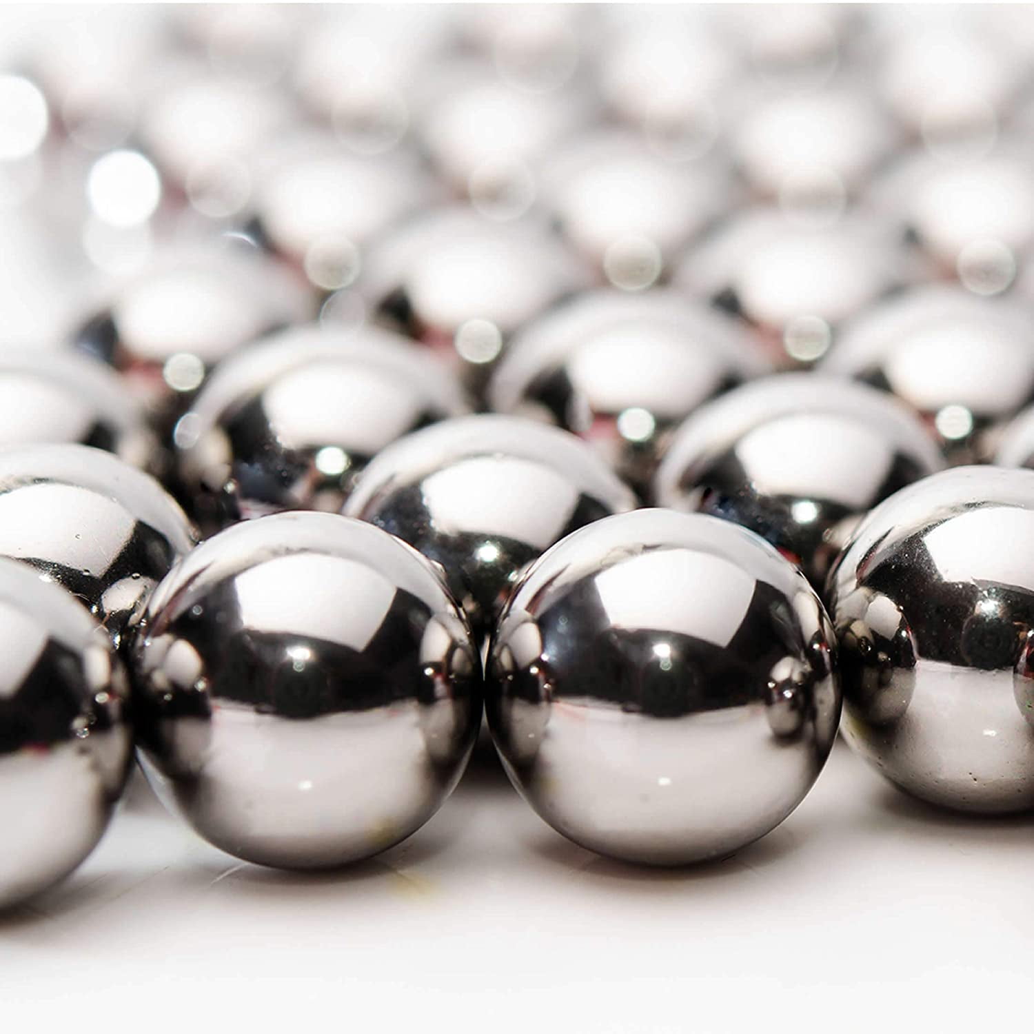 (100 Pieces) PGN - 1/4' Inch (0.25')  Precision Chrome Steel Bearing Balls - G25