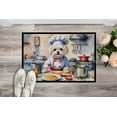 thumbnail image 2 of Maltese The Chef Doormat, 2 of 6
