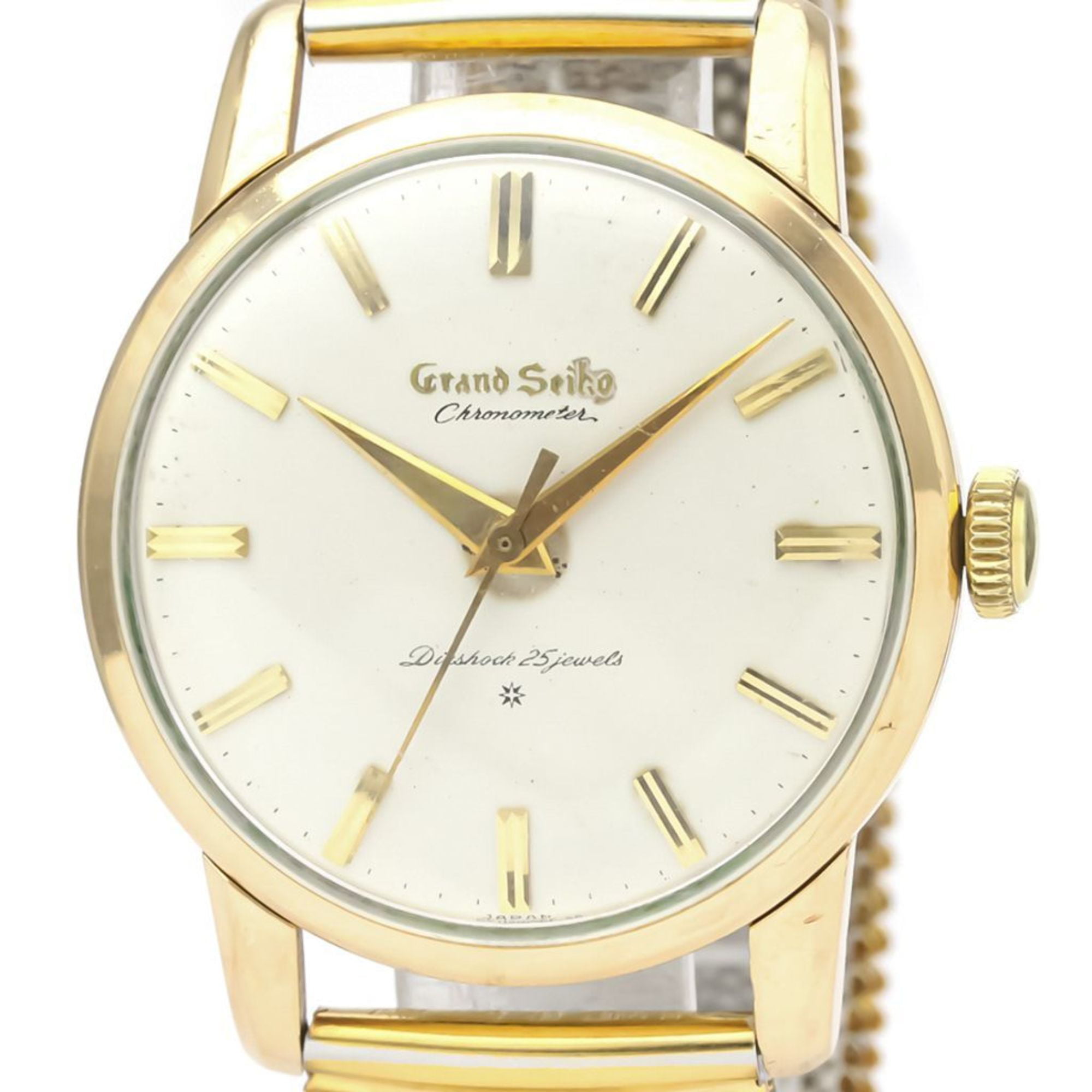 Buy Used Seiko Grand Seiko Mechanical Gold Plated Mens Dress Watch J14070  Online at Lowest Price in Ubuy Nepal. 914137457