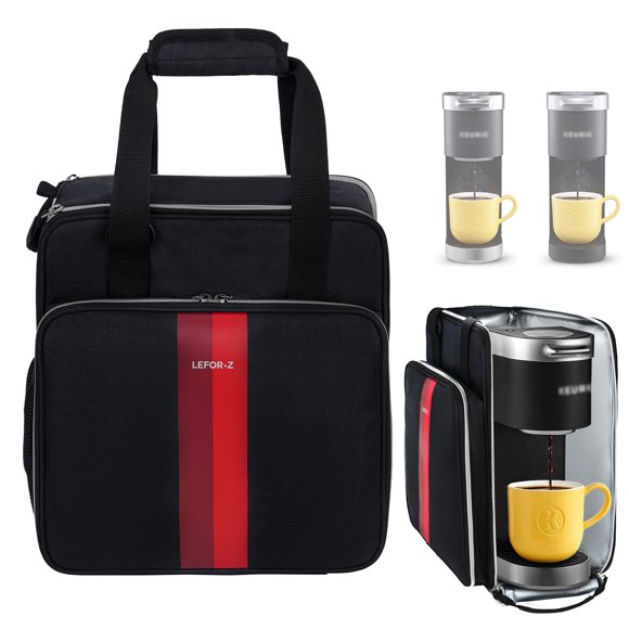 Bolsa de viaje para cafetera LEFOR·Z compatible con Keurig K-Mini