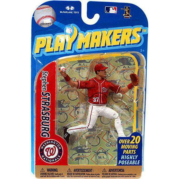 McFarlane MLB Playmakers Series 2 Stephen Strasburg Action Figure