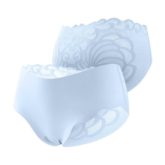 HUPOM Black Panties For Women Womens Underwear Hipster Activewear None Comfort Waist Blue M