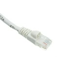 thumbnail image 3 of Cat6A White Ethernet Patch Cable, Snagless - Molded Boot, 500 Mhz, 1 Foot, 3 of 4