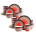 thumbnail image 1 of Gibson Casa Stella 16 Assiettes, Bols et Mugs Set, Multicolore (2 Pk), 1 of 7