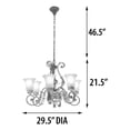 thumbnail image 5 of Regallo Chandelier, 5 of 5