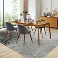 thumbnail image 2 of Tzou Modern Area Rugs 5x7, Soft & Washable Carpet for Living Room Bedroom Home Office, Low Pile Rug, Non-Slip, Non-Shedding(Gray), 2 of 7