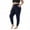p-Navy26, variant on Hifoo Women's Plus Size Casual Pocket Stretch Beam Casual Long Paragraph Casual Pants Trousers Birthday Solid Color Slacks