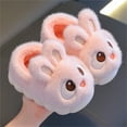 thumbnail image 2 of Otqutp Rabbit Slippers for Kids Boys Girls Plush Bunny House Shoes Cute Animal Funny Slippers Comfy Household Bedroom Shoes, 2 of 4