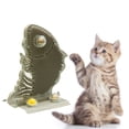 thumbnail image 3 of Aofa 1 Ensemble Jouet pour Chat Design Mini Cloche Détachable Forme Créative Taille Compacte Résistant à l'Usure Griffoir Mural en Plastique pour Chats d'Intérieur avec Boules d'Herbe à Chat Fournitures pour Animaux, 3 of 9