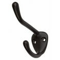 thumbnail image 3 of GlideRite 3 in. Large Double Wall Coat Hooks, Oil Rubbed Bronze, Pack of 10, 3 of 4